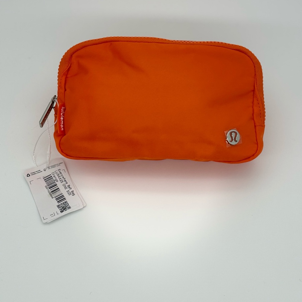 NWT Lululemon Athletica Vibrant Orange Everywhere Belt Bag 1L